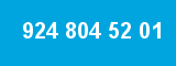 924 804 52 01 924 804 52 01